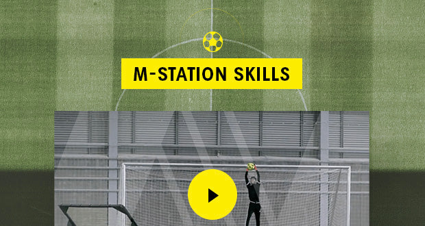 IMPROVE YOUR GOALKEEPING REFLEXES WITH THE M-STATION REBOUNDER