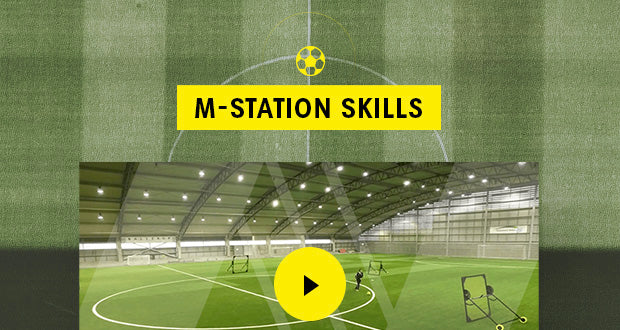 IMPROVE YOUR SHORT-PASSING WITH THE M-STATION REBOUNDER