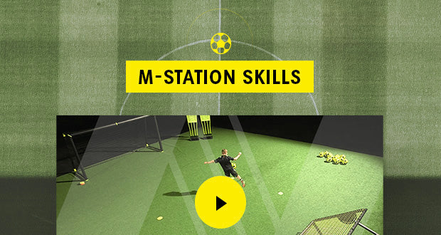 IMPROVE YOUR AERIAL FIRST-TOUCH AND PASSING WITH THE M-STATION REBOUNDER