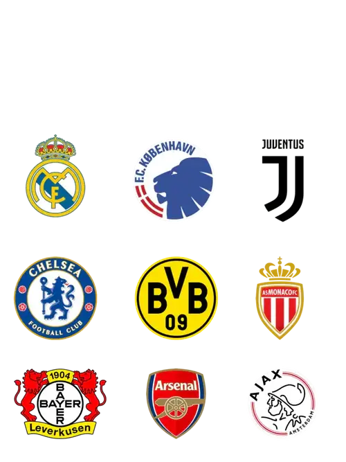 Club logos using m-station football rebounder by munin sports