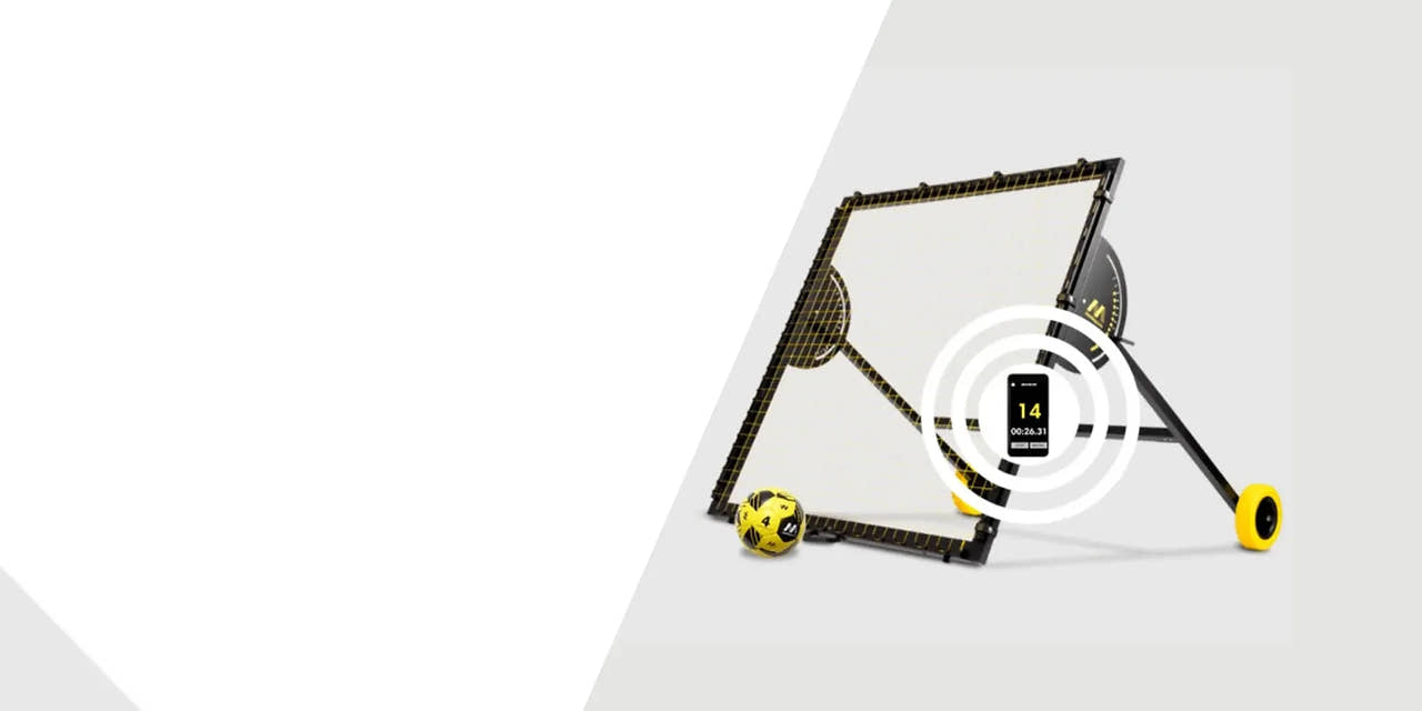 m-station football rebounder and strive goals by munin sports